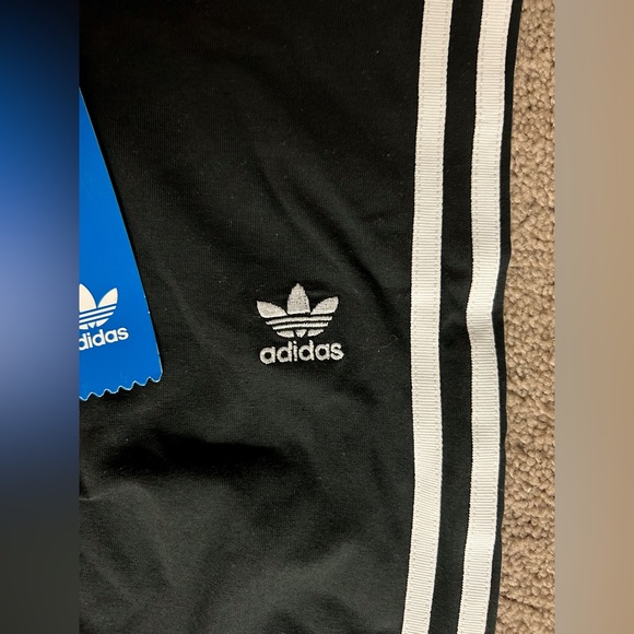 Adidas Women’s Trefoil 3 Stripe Leggings - Picture 2 of 3
